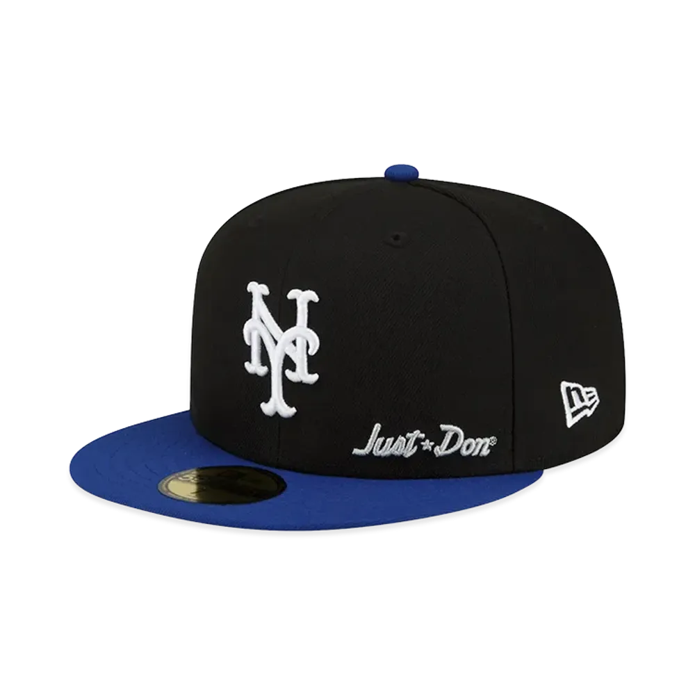 NEW ERA 59Fifty Just Don x Mets Logo "Black/Blue"