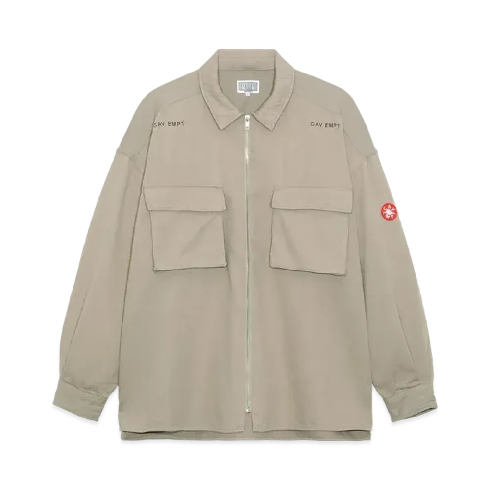 Cav Empt (C.E) CW ZIP SHIRT JACKET "Grey"