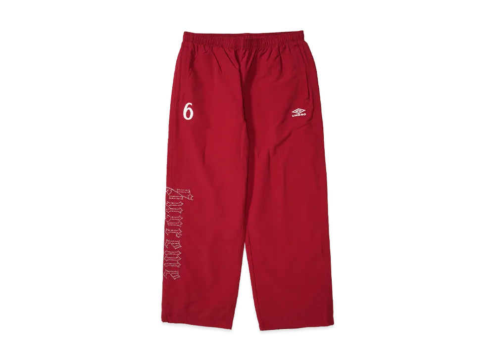 Supreme x Umbro Rhinestone Track Pant "Red"