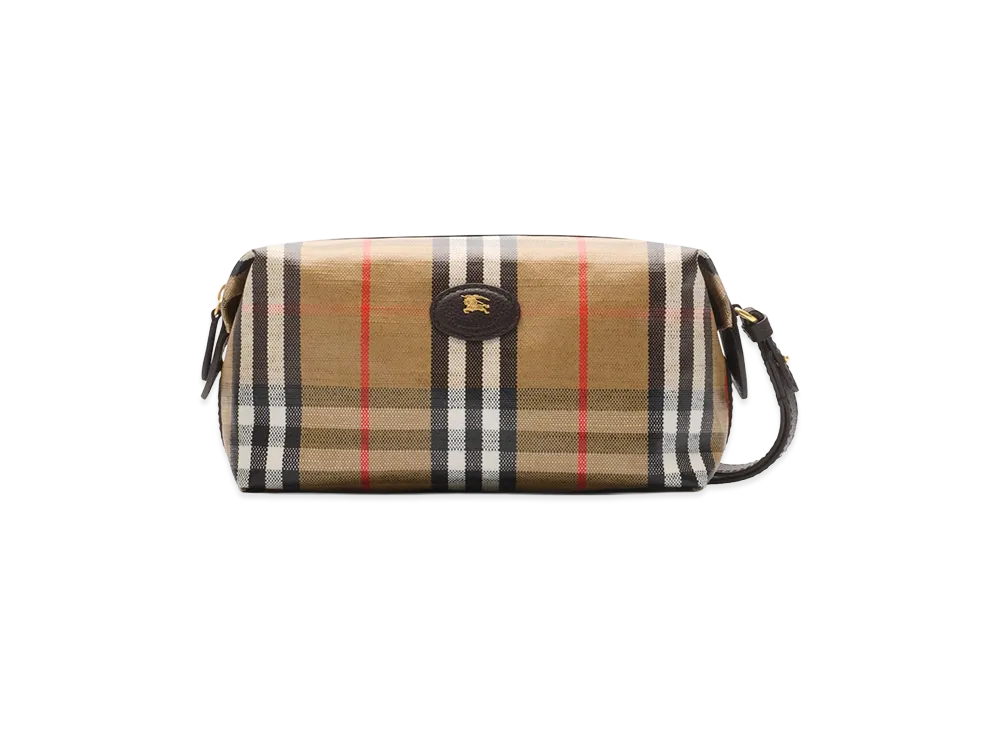 Burberry Highland Travel Pouch "Sand Beige"