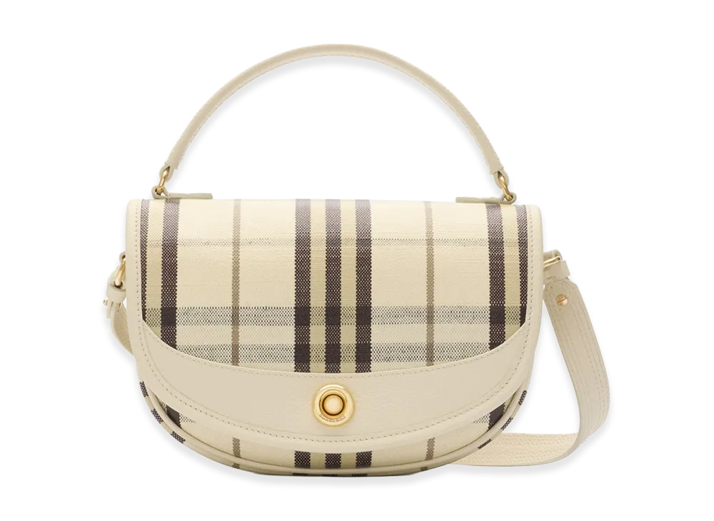 Burberry Women's Highland Crossbody Bag "Light Beige"