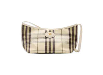 Burberry Women's Mini Highlands Shoulder Bag "Beige"