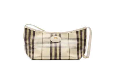 Burberry Women's Mini Highland Shoulder Bag "Light Beige"