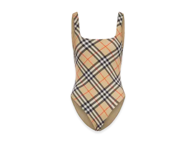 Burberry Women's Check Swimsuit "Beige"