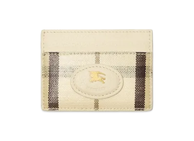 Burberry Women's Highland Card Case "Light Beige"