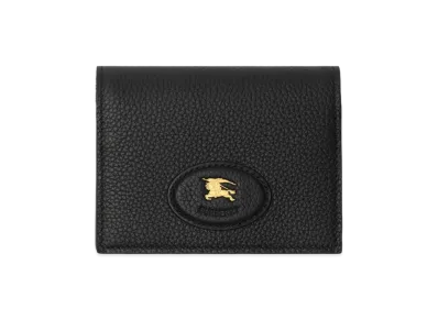 Burberry Women's Bloomsbury Folding Card Case "Black/Black Calico"