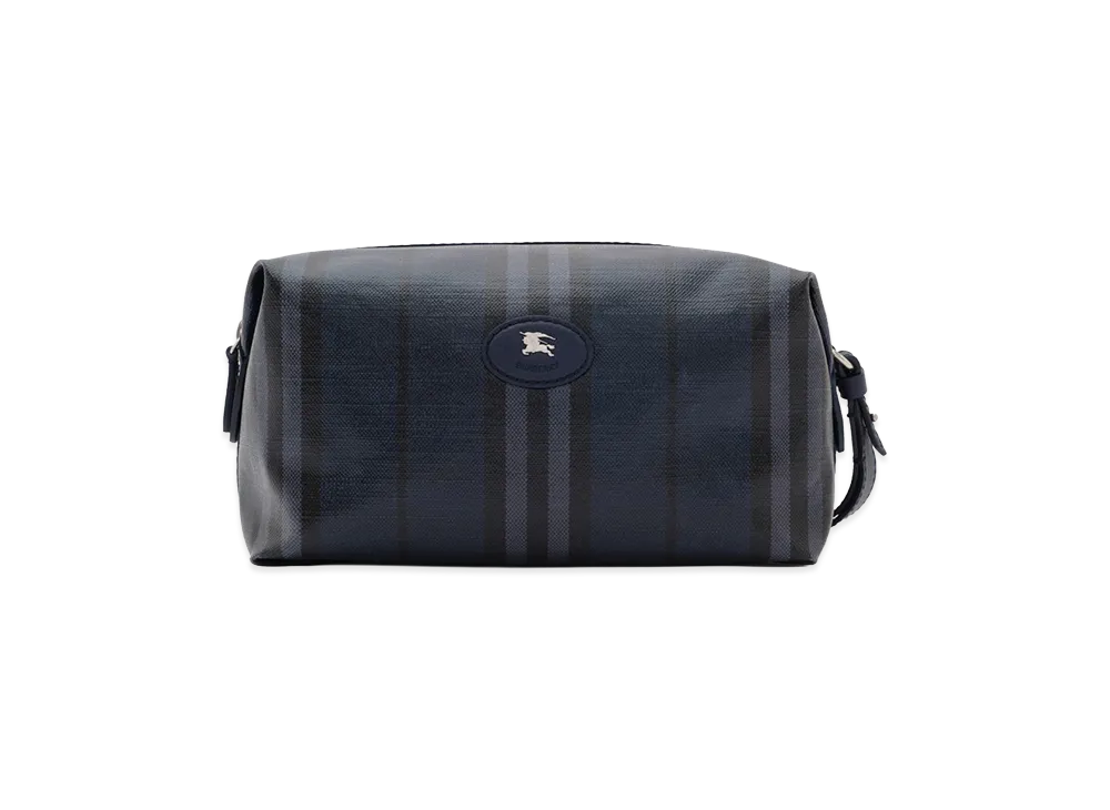 Burberry Highland Travel Pouch "Navy"