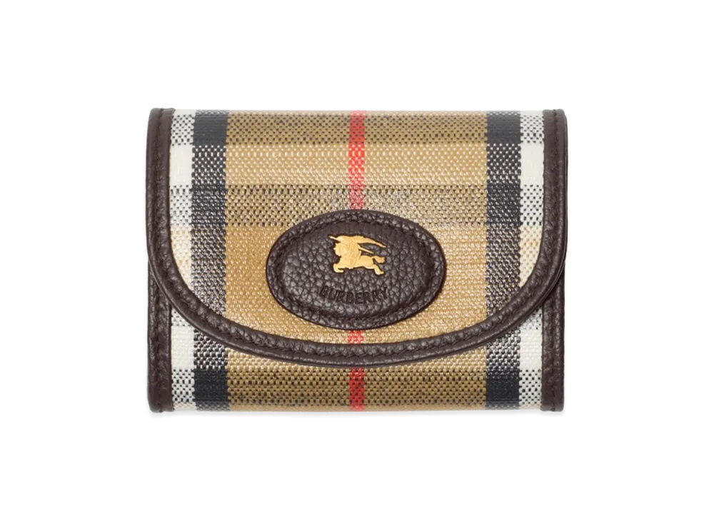 Burberry Women's Highland Coin Wallet "Sand"