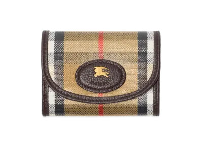 Burberry Women's Highland Coin Wallet "Sand"