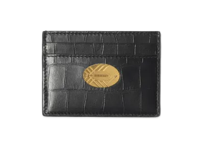 Burberry Women's Cotswolds Card Case "Black"