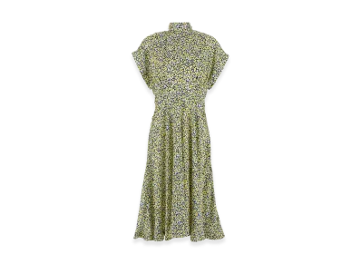 Bottega Veneta Women's Printed Silk Dress "Multicolor"