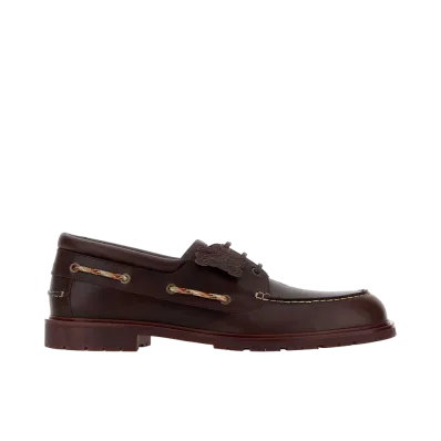 Burberry Leather Loafers "Brown"