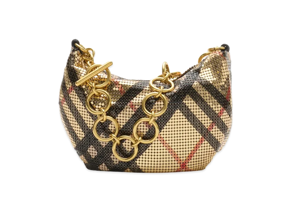 Burberry Women's Chainmail Bag "Sand Beige"