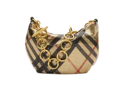 Burberry Women's Chainmail Bag "Sand Beige"