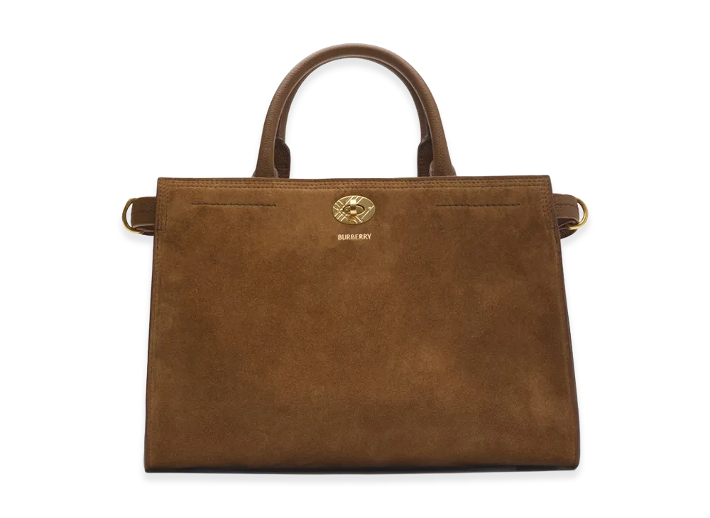 Burberry Women's Small Cotswolds Tote "Hazel Brown"