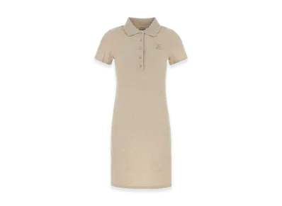 Burberry Women's Melange Piquet Polo Dress "Beigemelange/Sand"