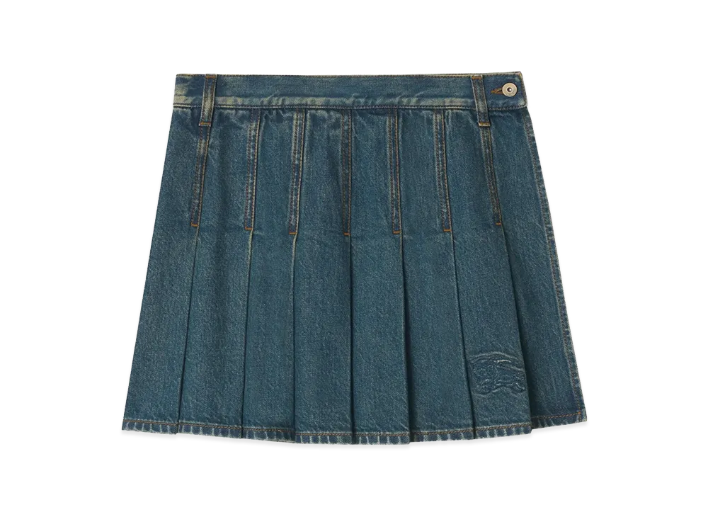 Burberry Women's Stretch Denim Skirt "Blue"