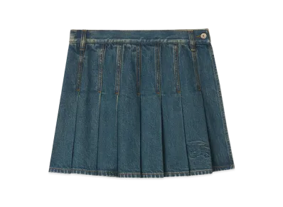 Burberry Women's Stretch Denim Skirt "Blue"
