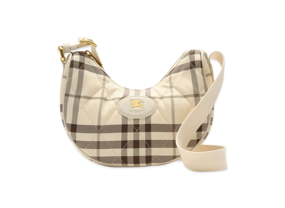 Burberry Women's Horseshoe Crossbody Bag "Light Beige"