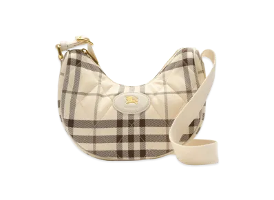 Burberry Women's Horseshoe Crossbody Bag "Light Beige"