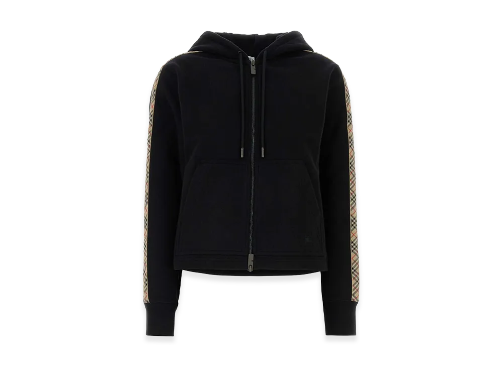 Burberry Women's Cotton Hoodie "Black"