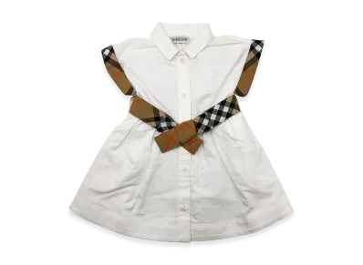 Burberry Kids Dress "White"