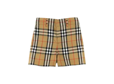 Burberry Kids Oscar Bermuda Shorts "Beige"