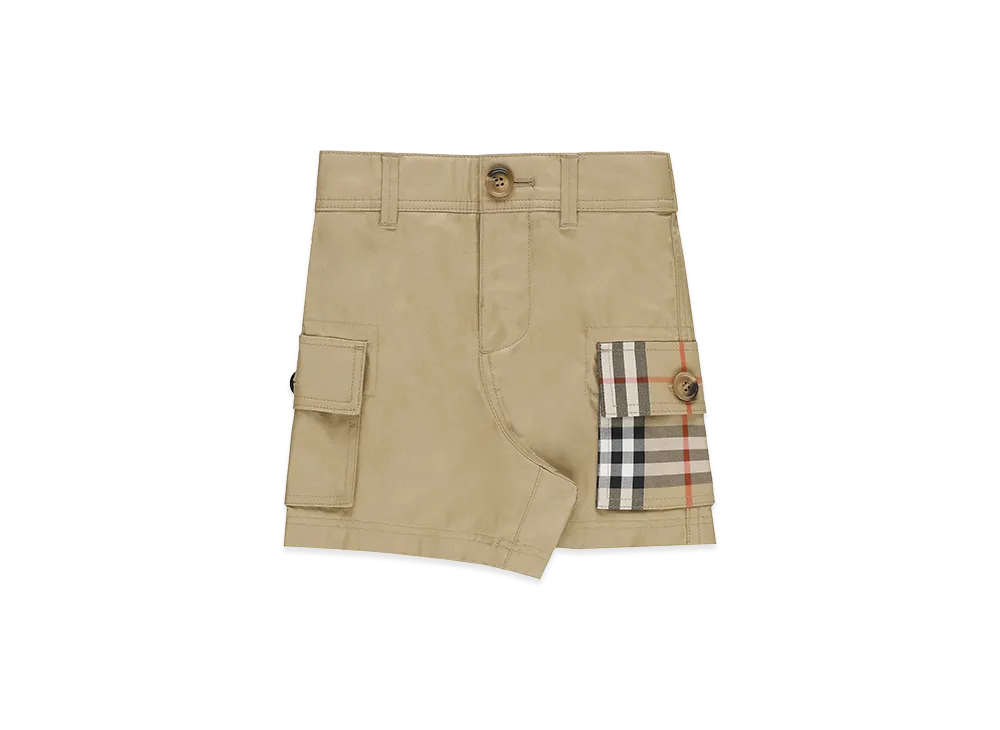 Burberry Kids Shorts "Beige"
