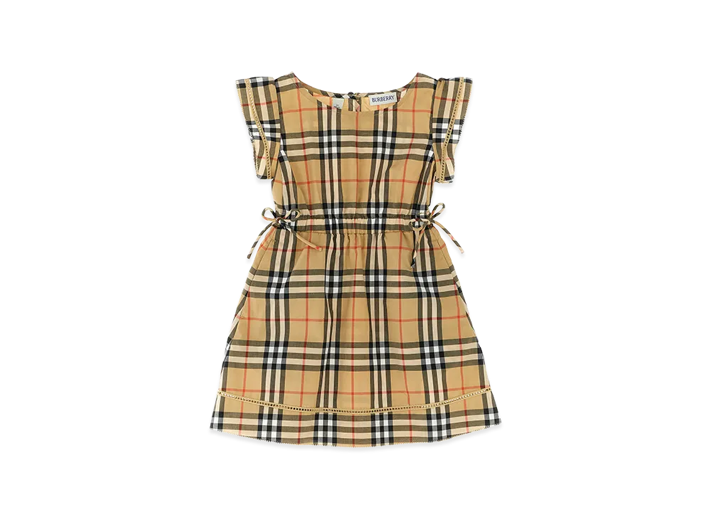 Burberry Kids Adele Dress "Beige"