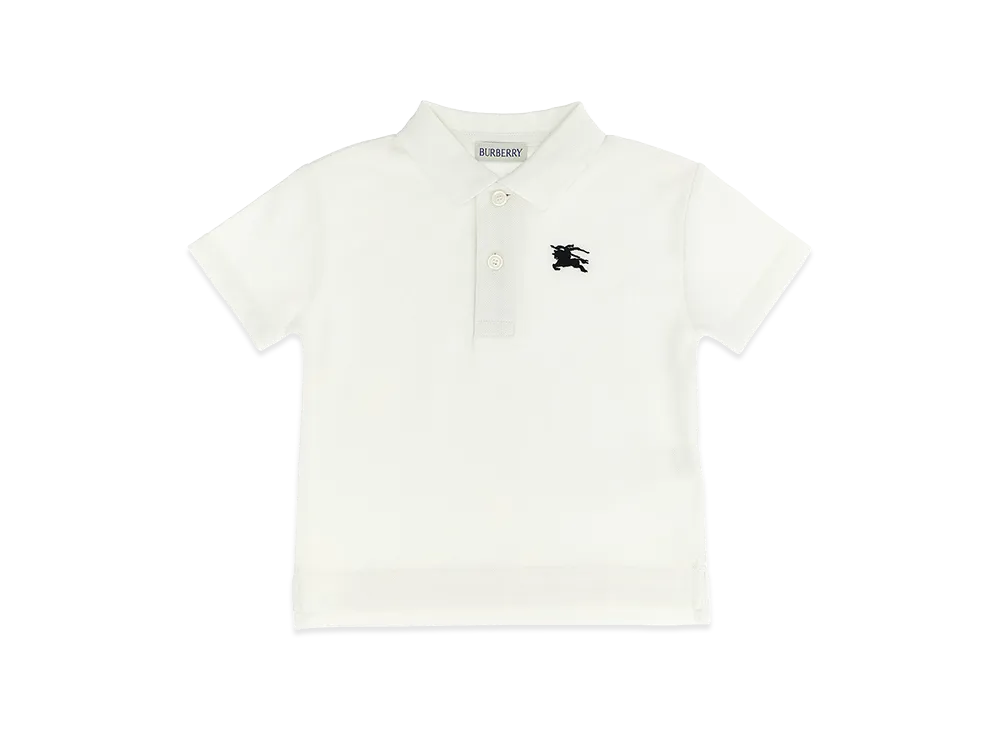 Burberry Kids Johane Polo Shirt "White"