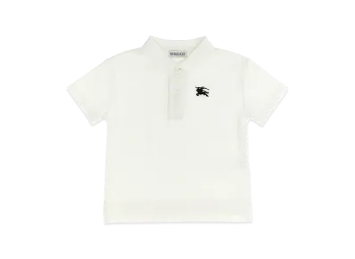 Burberry Kids Johane Polo Shirt "White"