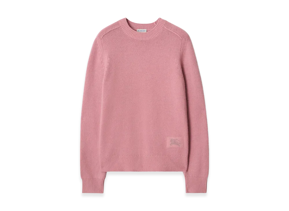 Burberry Women's Cashmere Sweater "Begonia Pink"