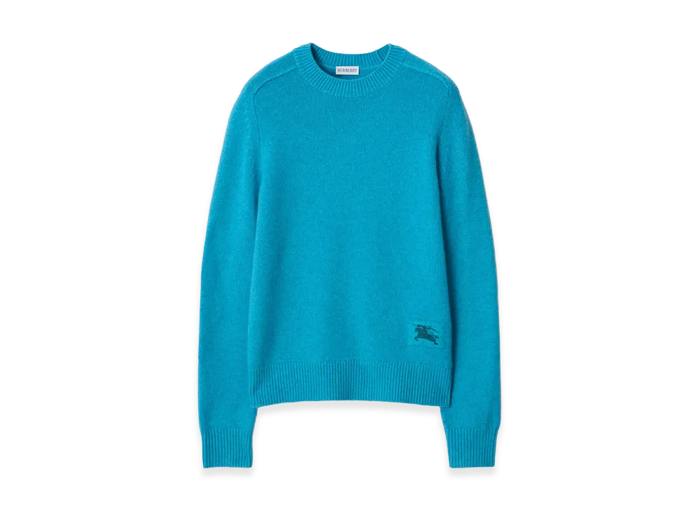 Burberry Women's Cashmere Sweater "Atom Blue"