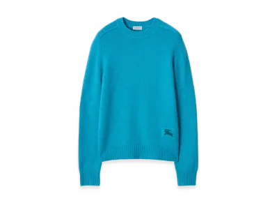 Burberry Women's Cashmere Sweater "Atom Blue"