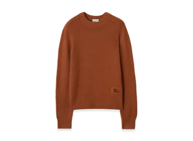 Burberry Women's Cashmere Sweater "Ginger Orange"