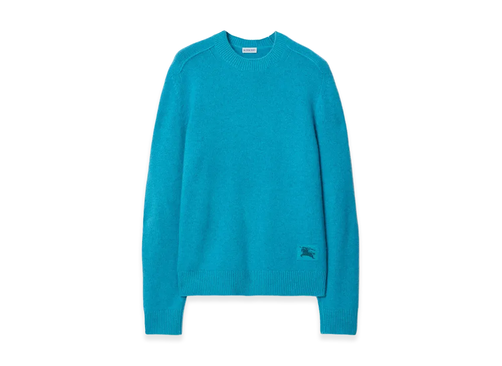 Burberry Cashmere Sweater "Atom Blue"