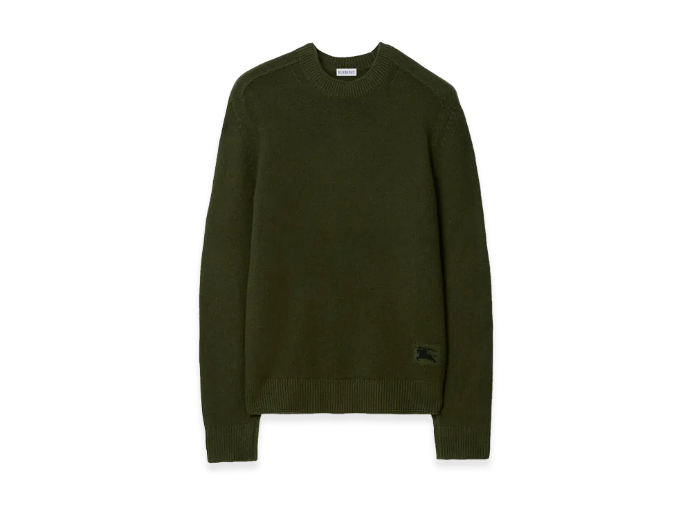 Burberry Cashmere Sweater "Tent Green"