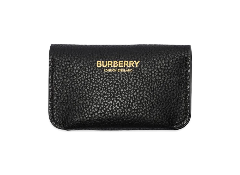 Burberry Women's Leather Coin Case "Black"
