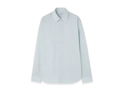 Burberry Cotton Shirt "Light Blue"