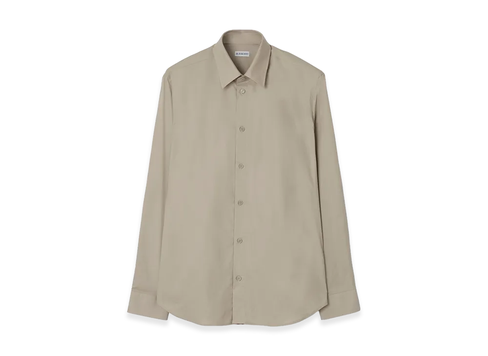 Burberry Cotton Shirt "Field Green"