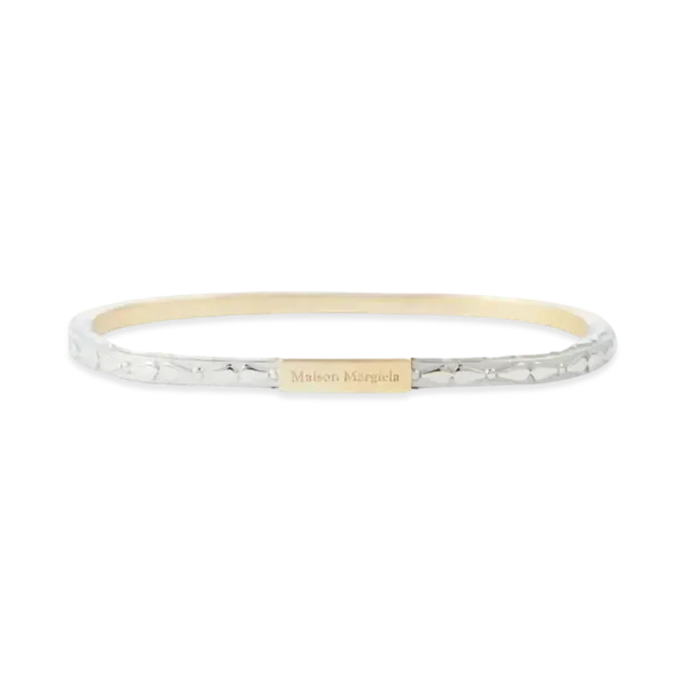 Maison Margiela Engraved Logo Bracelet