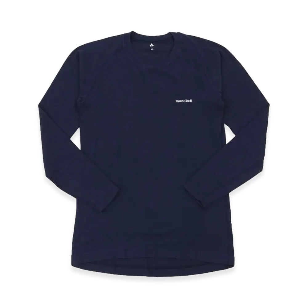 mont-bell Geoline L.W. Round Neck Shirt "Navy"