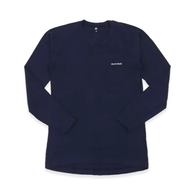 mont-bell Geoline L.W. Round Neck Shirt "Navy"