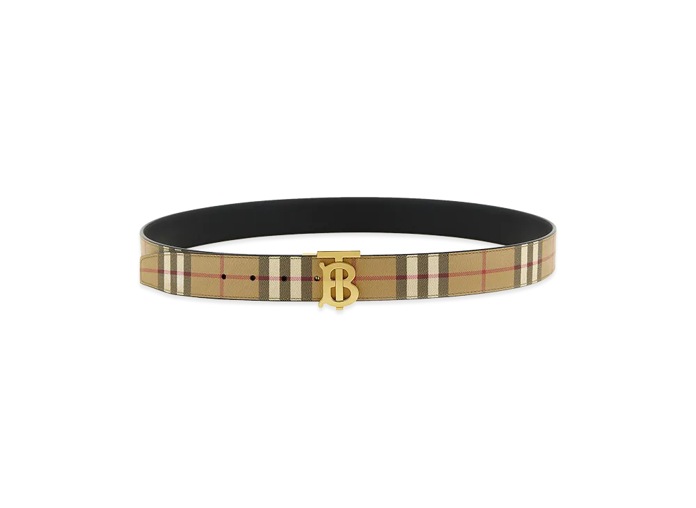 Burberry 'TB' Reversible Belt "Multi"