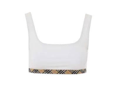 Burberry Women's Samphire Bra Swimwear "White"