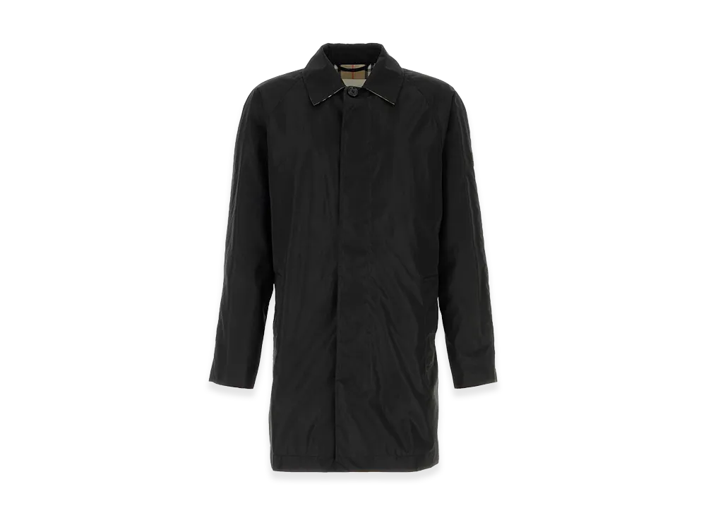 Burberry Nylon Ridgewood Trench Coat "Black"