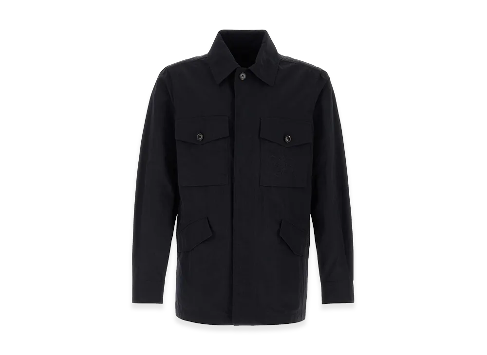 Burberry Nylon Jacket "Midnight Blue"