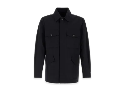 Burberry Nylon Jacket "Midnight Blue"