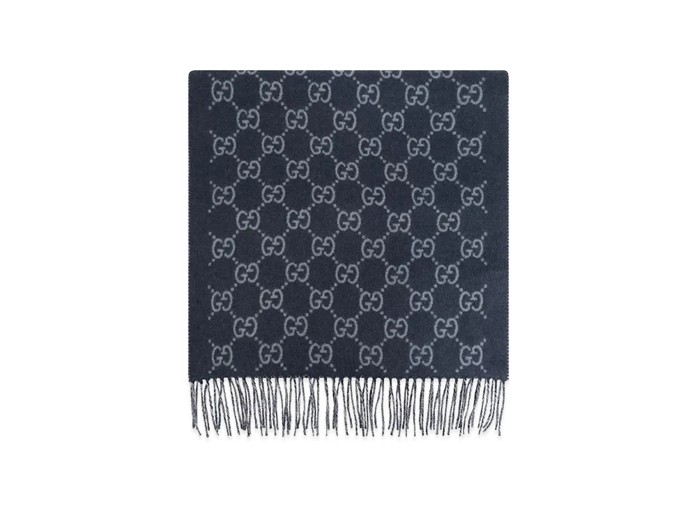 GUCCI Scarfs Sky "Navy/Blue"