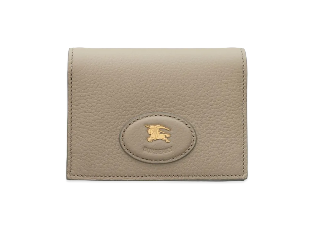 Burberry Women's Bloomsbury Folding Card Case "Mushroom Beige/Mallow Pink"